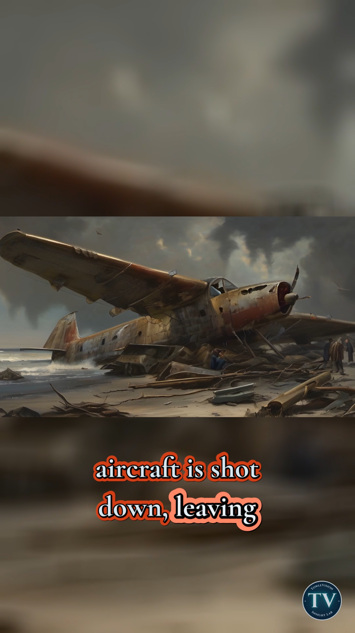 TowleVision vertical short-form layout with captions and branding